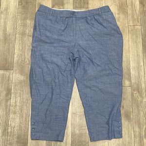 Womens Talbots Perfect Cropped Pants